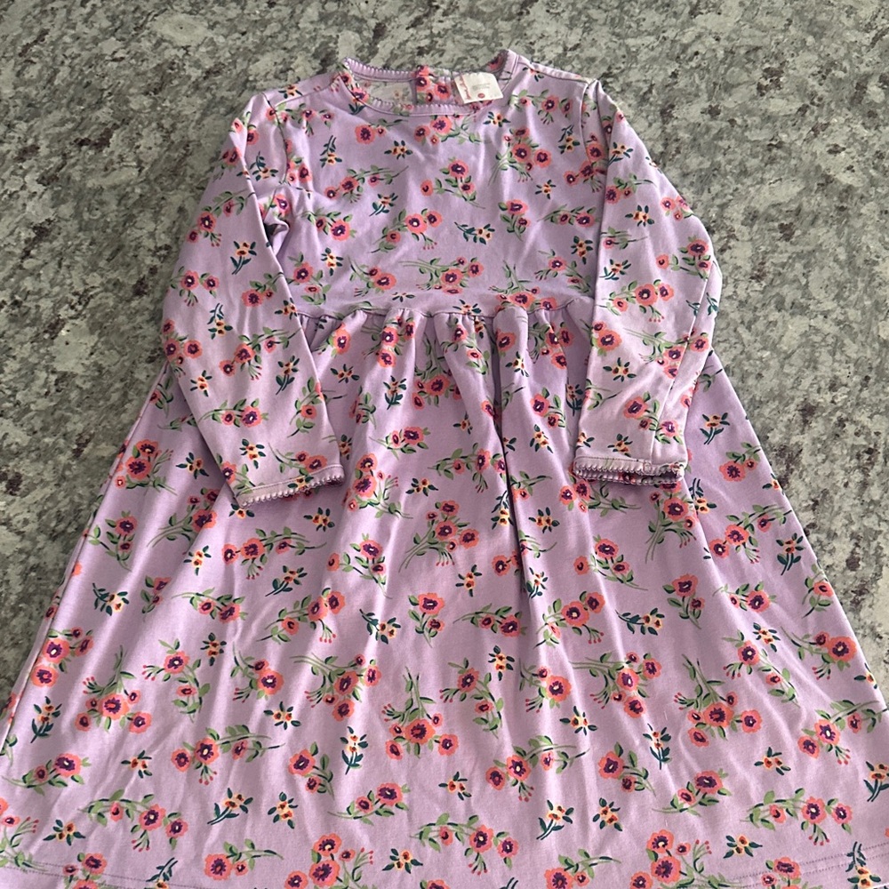Hanna Andersson Lavender Floral Dress